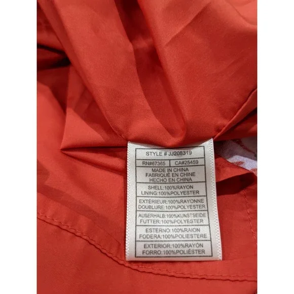 Jack by BB Dakota Fiesta Red Floral High Low Dress Size 0 - Picture 4 of 6